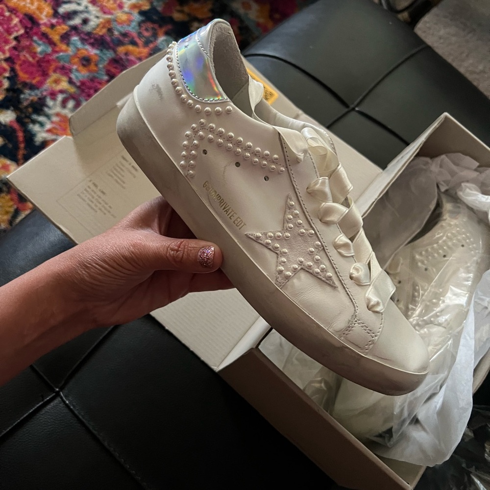 Brand new, in box womens 9 golden goose sneakers